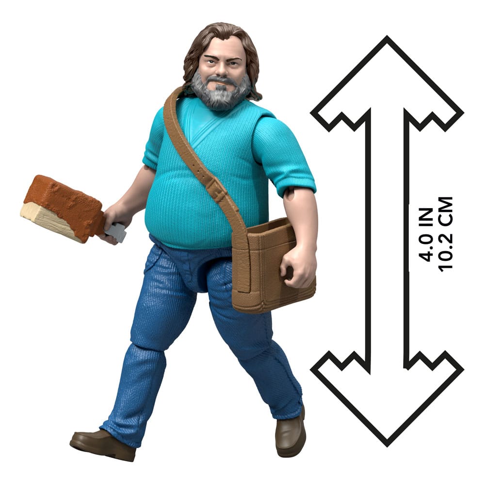 A Minecraft Movie Action Figure Steve 10 cm 0194735304295