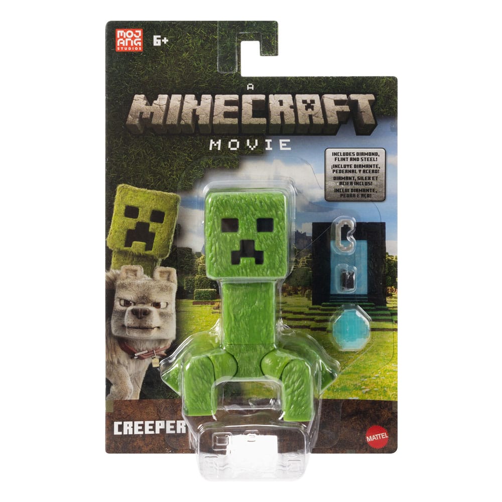 A Minecraft Movie Action Figure Creeper 10 cm 0194735304271