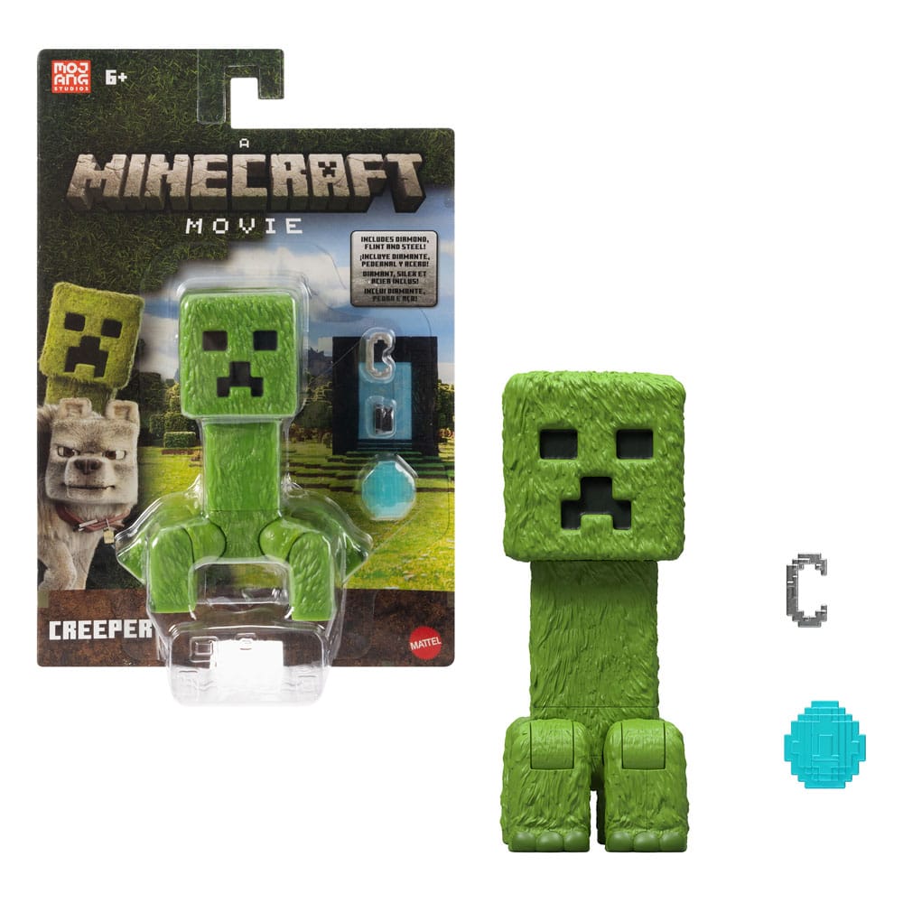 A Minecraft Movie Action Figure Creeper 10 cm 0194735304271