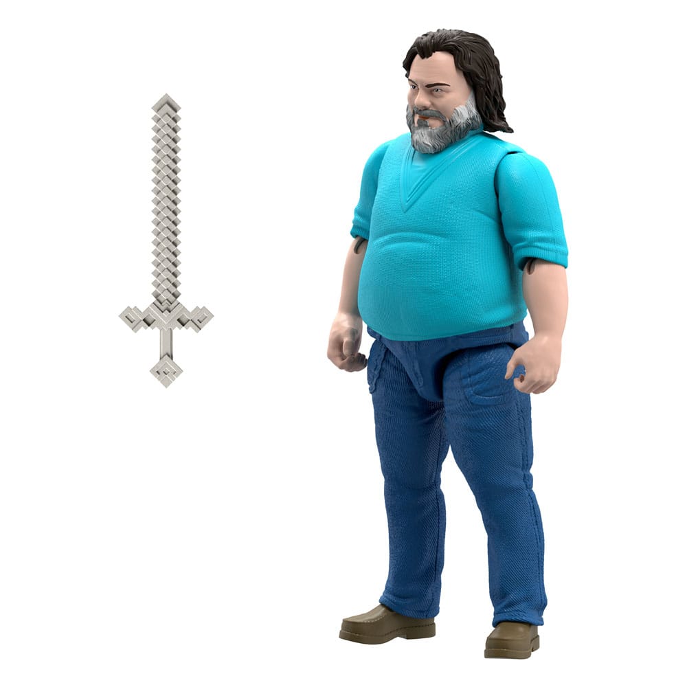 A Minecraft Movie Action Figure Large Steve 30 cm 0194735313426