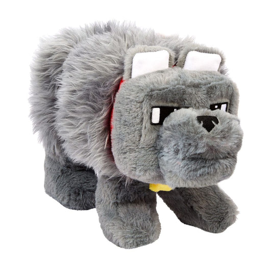 A Minecraft Movie Plush Figure Dennis the Wolf 20 cm 0194735346219