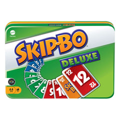 Skip-Bo Deluxe Card Game in Storage Tin 0027084489262