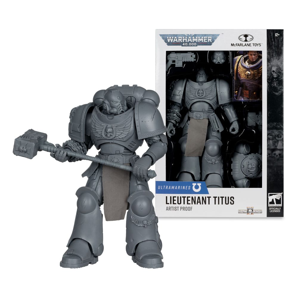 Warhammer 40,000 Action Figure Ultramarines: Lieutenant Titus (Artist Proof) 18 cm 0787926109047