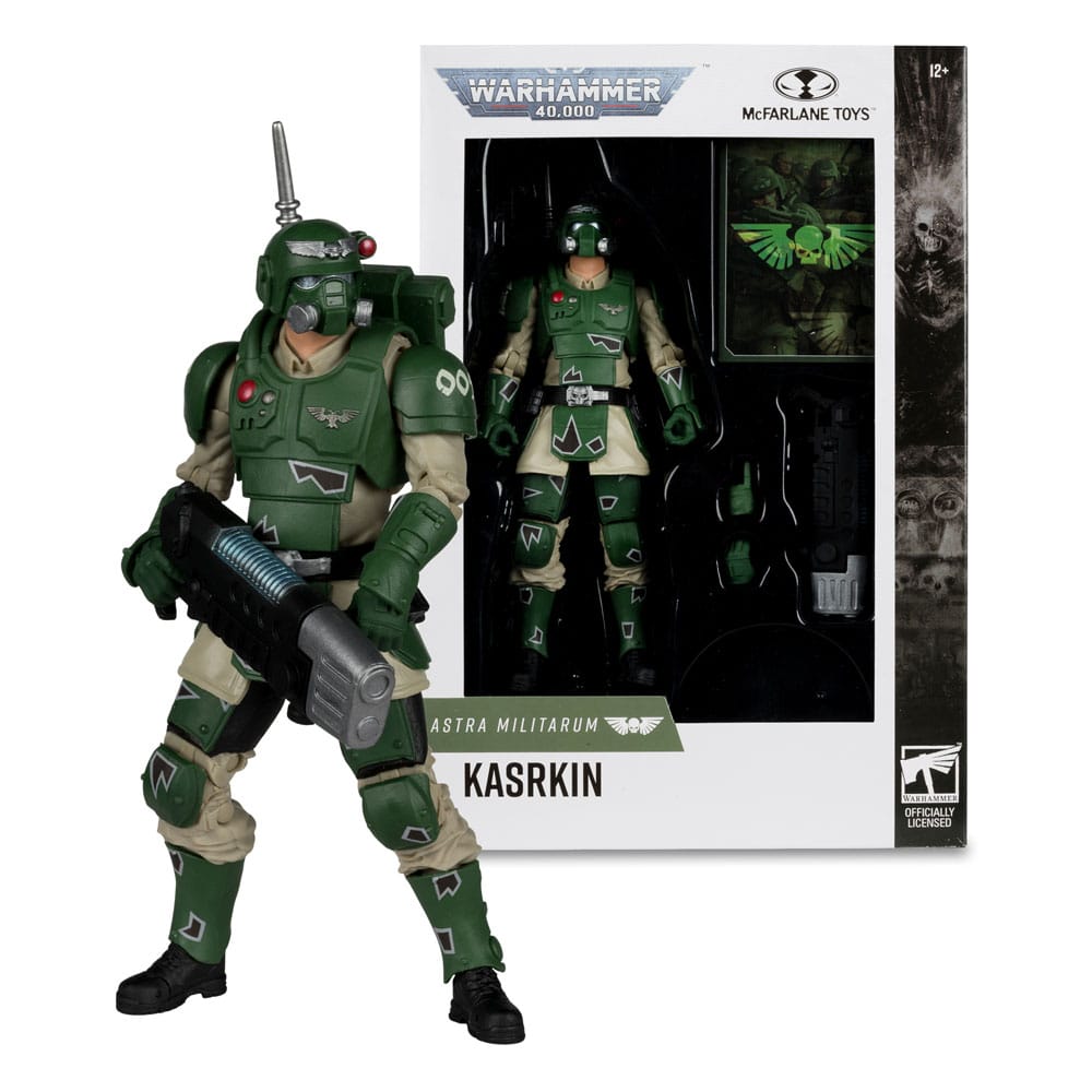 Warhammer 40,000 Action Figure Kasrkin (Astra Militarum) 18 cm 0787926109610