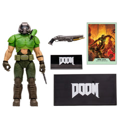 Doom Eternal Action Figure Doom Slayer Classic (Glow In The Dark Edition) Gold Label 18 cm 0787926111484