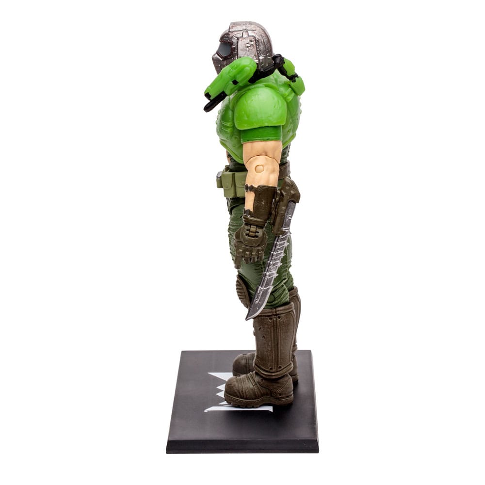 Doom Eternal Action Figure Doom Slayer Classic (Glow In The Dark Edition) Gold Label 18 cm 0787926111484