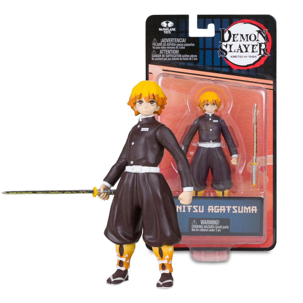 Demon Slayer: Kimetsu no Yaiba Action Figure Zenitsu Agatsuma 13 cm 0787926136562