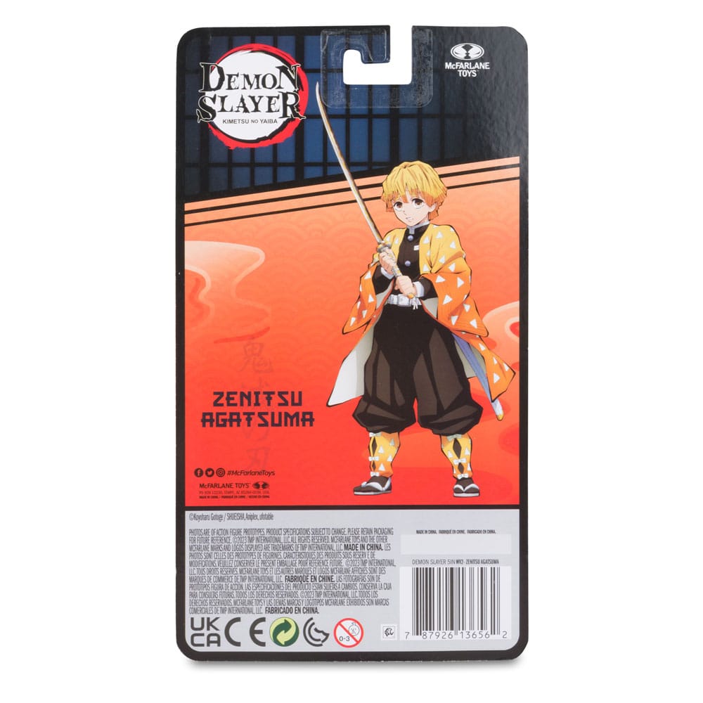 Demon Slayer: Kimetsu no Yaiba Action Figure Zenitsu Agatsuma 13 cm 0787926136562