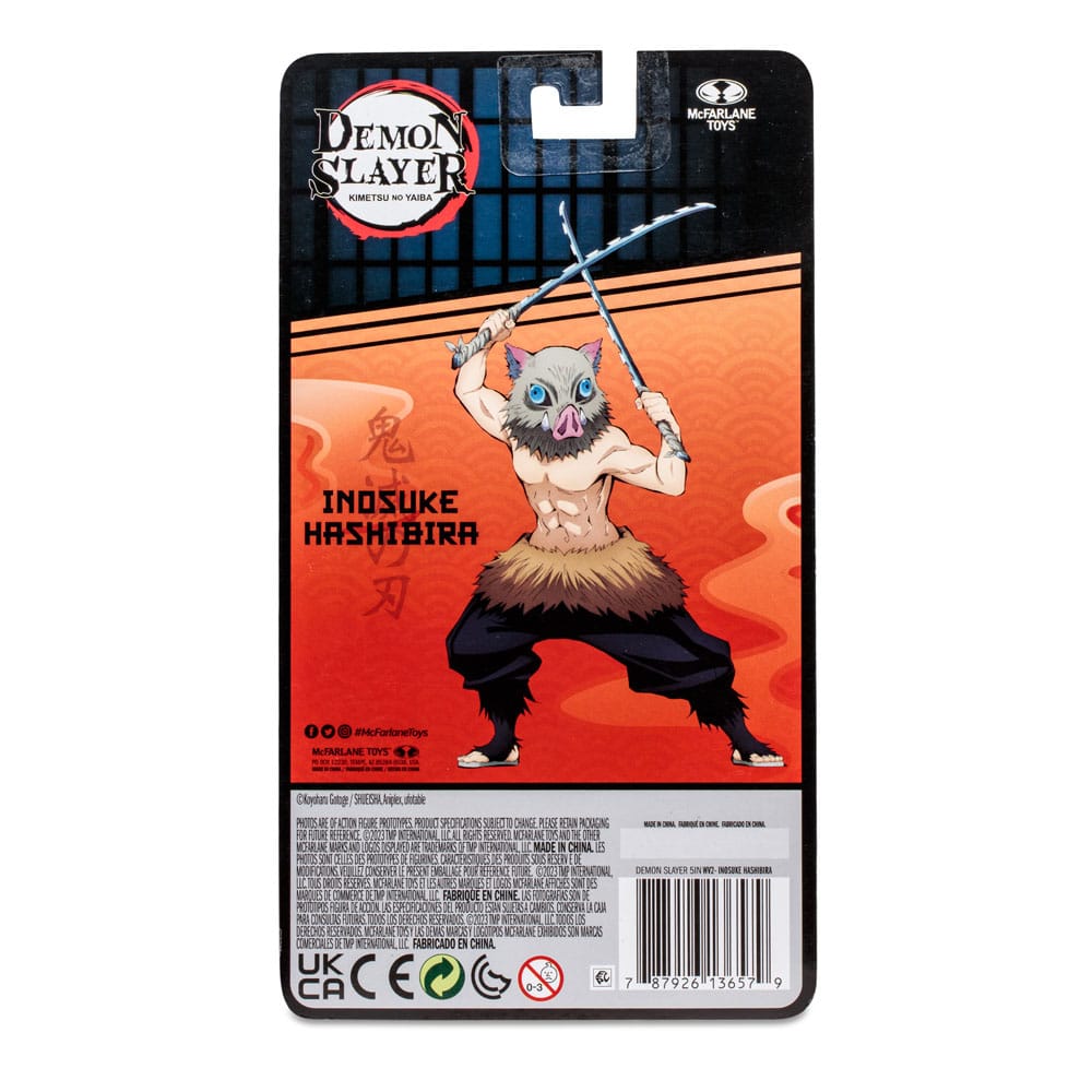 Demon Slayer: Kimetsu no Yaiba Action Figure Hashibira Inosuke 13 cm 0787926136579