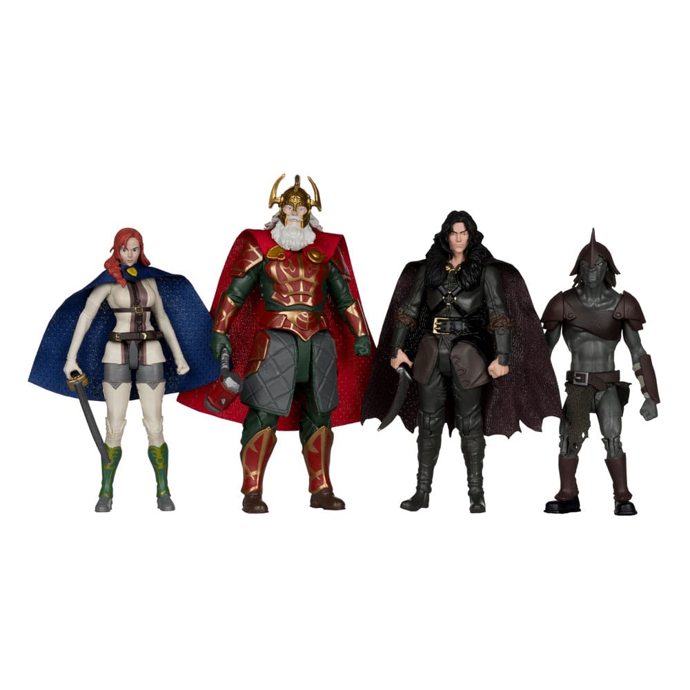 The Lord of the Rings: The War of the Rohirrim Action Figures 4-Pack 10 cm 0787926137149