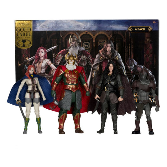 The Lord of the Rings: The War of the Rohirrim Action Figures 4-Pack 10 cm 0787926137149