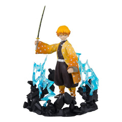 Demon Slayer: Kimetsu no Yaiba Action Figure Zenitsu Thunder Breathing Deluxe 13 cm 0787926137217