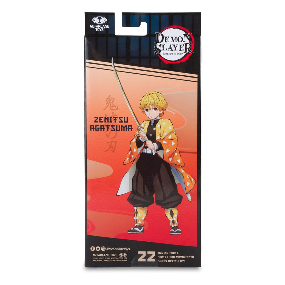 Demon Slayer: Kimetsu no Yaiba Action Figure Zenitsu Agatsuma 18 cm 0787926137330