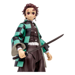 Demon Slayer: Kimetsu no Yaiba Action Figure Tanjiro Kamado (Rui Battle Variant) 18 cm 0787926137415