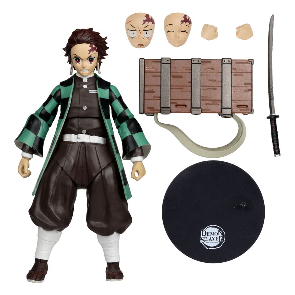 Demon Slayer: Kimetsu no Yaiba Action Figure Tanjiro Kamado (with Nezuko Box) (Season 3) 18 cm 0787926137460