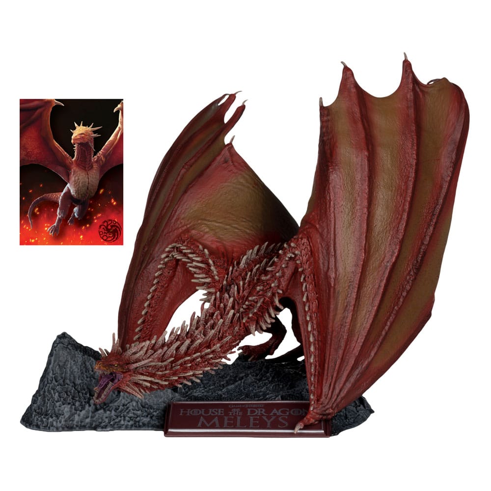 House of the Dragon PVC Statue Meleys 23 cm 0787926138412