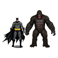 DC Justice League Monsterverse DC Multiverse Action Figures 2-Pack Batman & Kong 29 cm 0787926138627