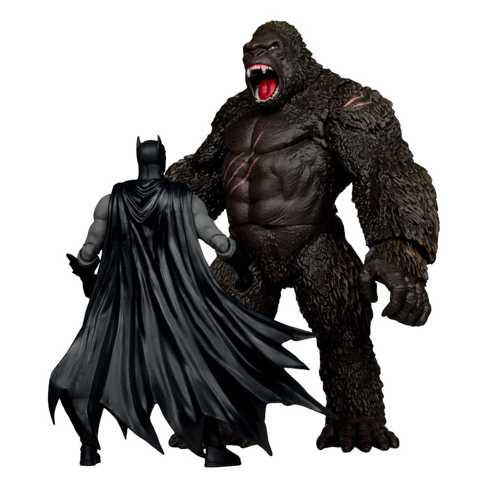 DC Justice League Monsterverse DC Multiverse Action Figures 2-Pack Batman & Kong 29 cm 0787926138627