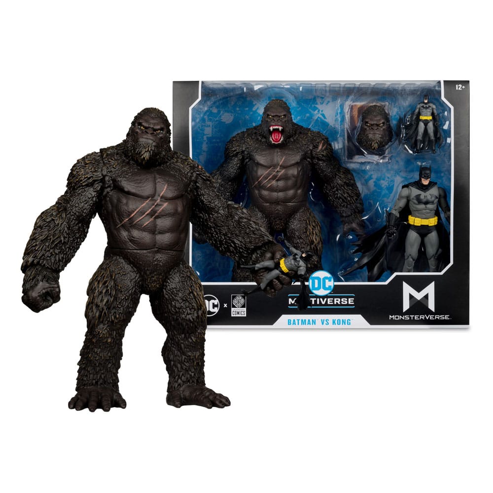 DC Justice League Monsterverse DC Multiverse Action Figures 2-Pack Batman & Kong 29 cm 0787926138627