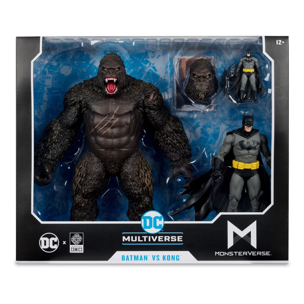 DC Justice League Monsterverse DC Multiverse Action Figures 2-Pack Batman & Kong 29 cm 0787926138627