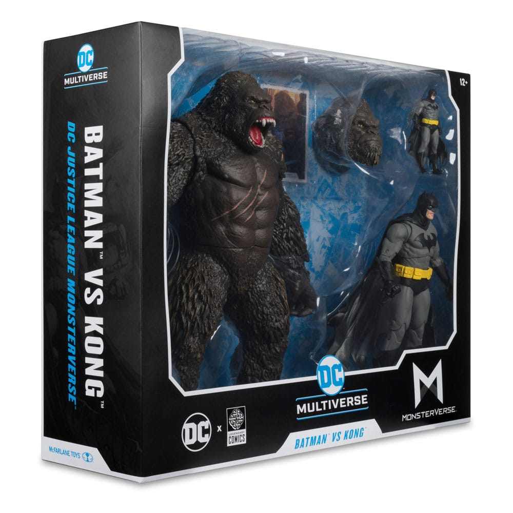 DC Justice League Monsterverse DC Multiverse Action Figures 2-Pack Batman & Kong 29 cm 0787926138627