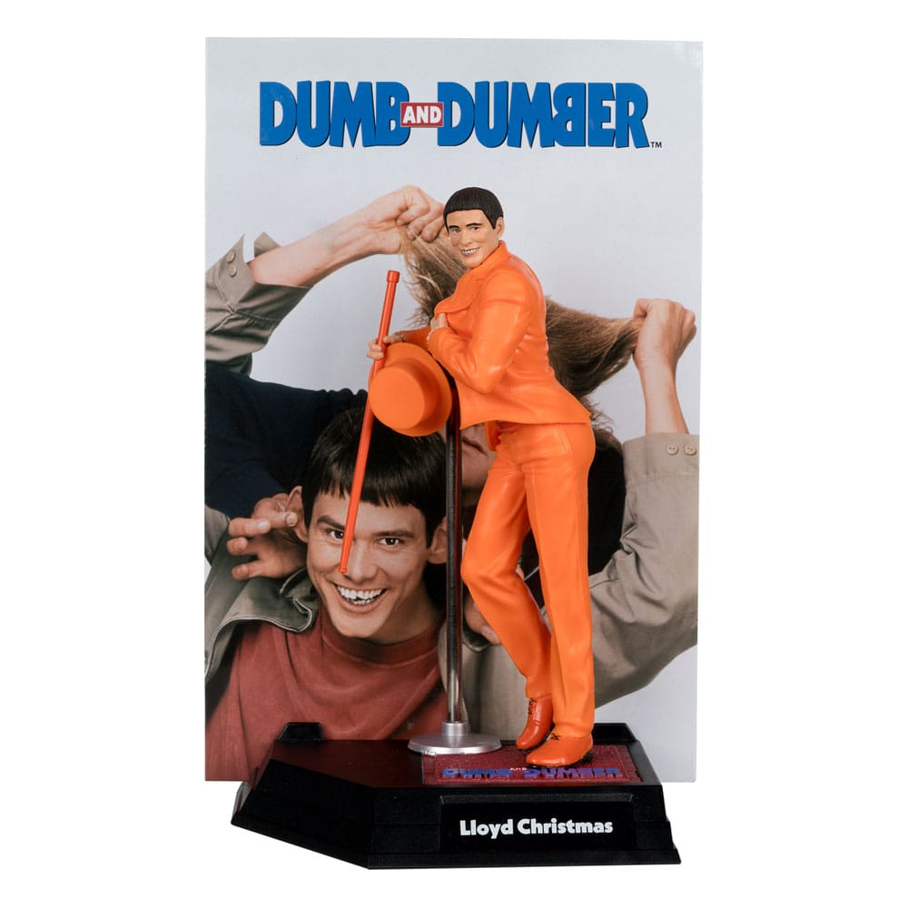 Dumb and Dumber Movie Maniacs PVC Statue Lloyd Christmas (Gold Label) 15 cm 0787926140163