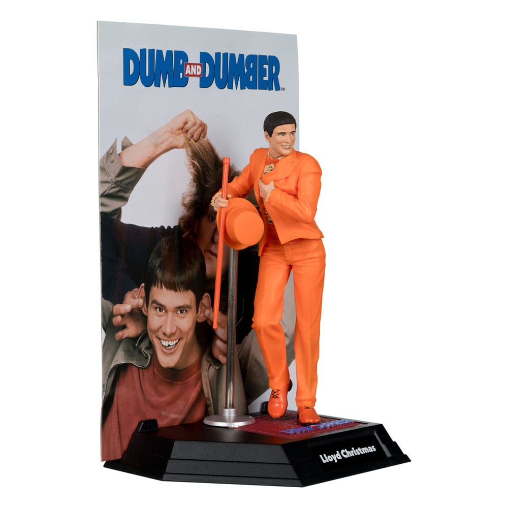 Dumb and Dumber Movie Maniacs PVC Statue Lloyd Christmas (Gold Label) 15 cm 0787926140163