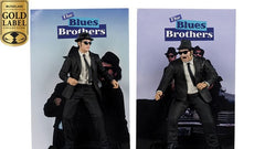 The Blues Brothers Movie Maniacs PVC Statue 2-Pack Jake & Elwood Blues (Gold Label) 15 cm 0787926140422