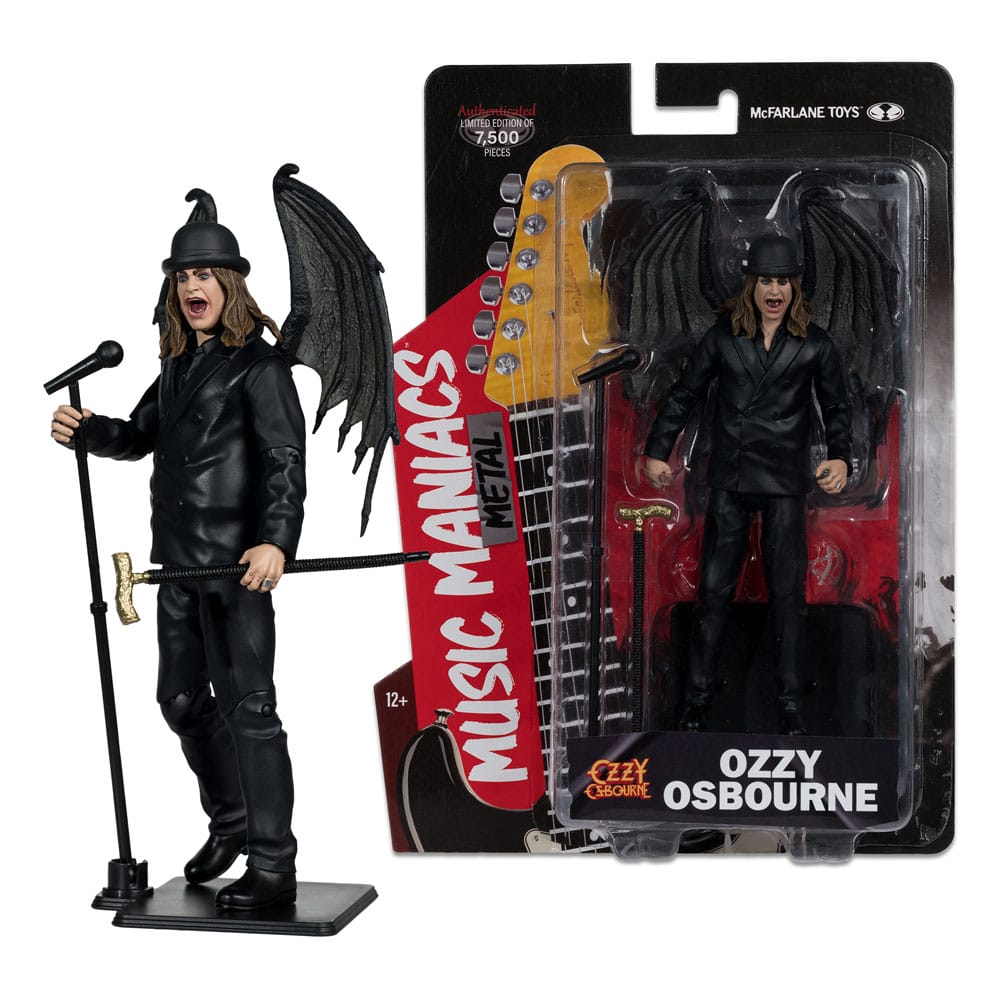 Ozzy Osbourne Metal Music Maniacs Action Figure Ozzy Osbourne 15 cm 0787926141931