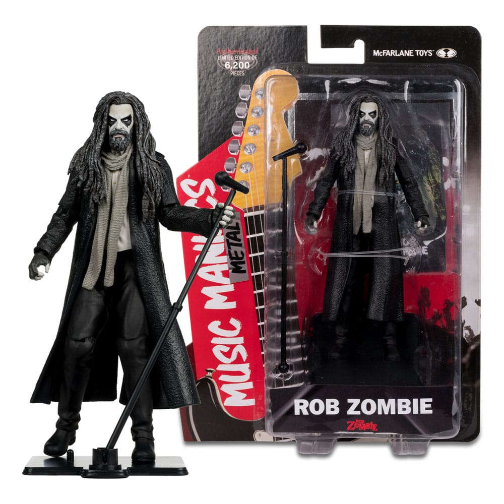 Metal Music Maniacs Action Figure Wave 2 Rob Zombie 15 cm 0787926141948