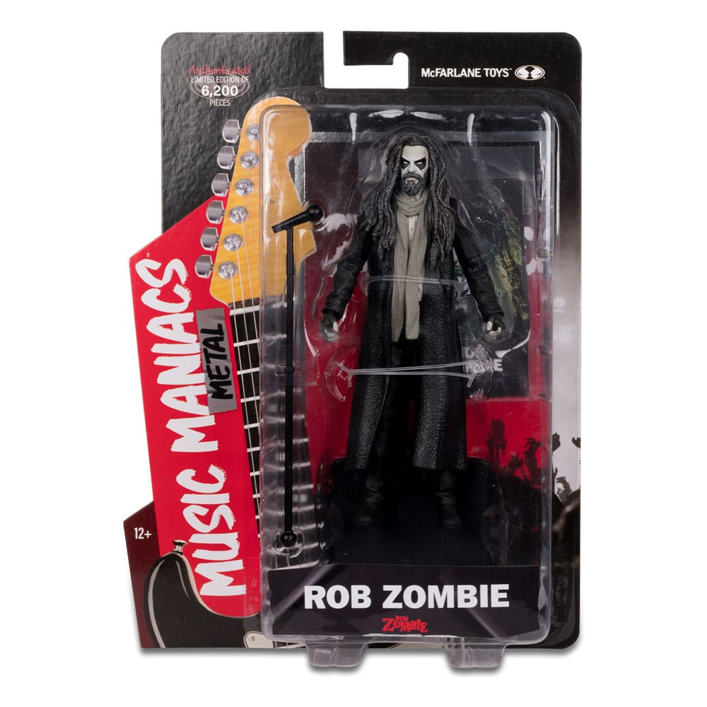 Metal Music Maniacs Action Figure Wave 2 Rob Zombie 15 cm 0787926141948