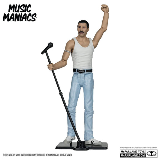 Music Maniacs Rock Action Figure Freddy Mercury 15 cm 0787926142068