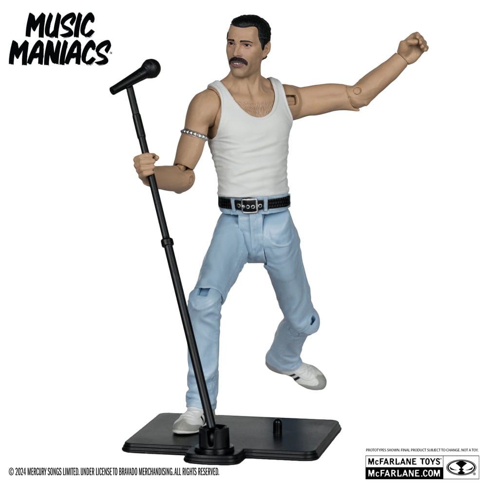 Music Maniacs Rock Action Figure Freddy Mercury 15 cm 0787926142068