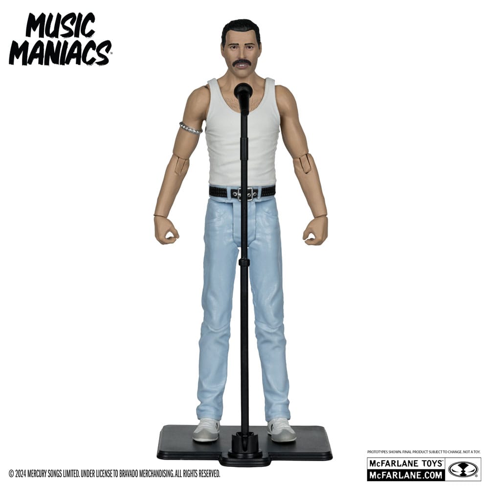 Music Maniacs Rock Action Figure Freddy Mercury 15 cm 0787926142068