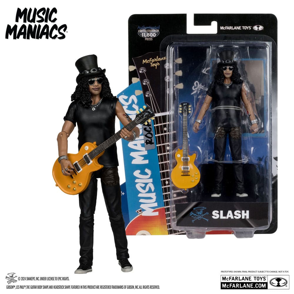 Music Maniacs Rock Action Figure Slash 15 cm 0787926142082