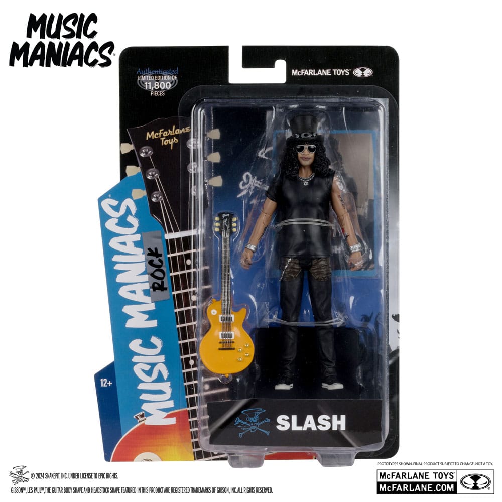 Music Maniacs Rock Action Figure Slash 15 cm 0787926142082