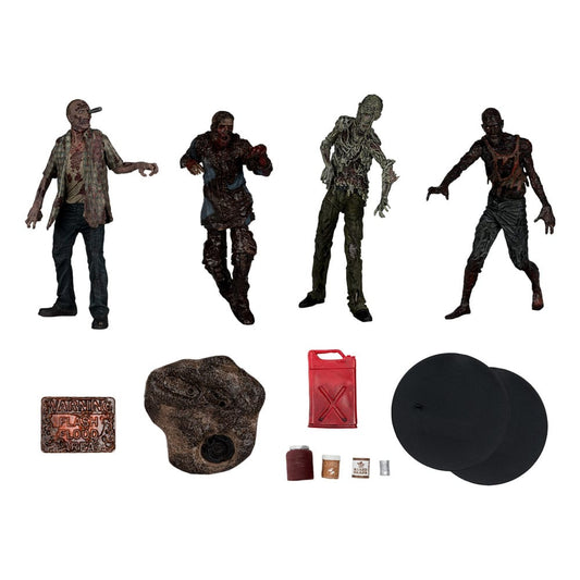 The Walking Dead Action Figures 4-Pack Walkers 13 cm 0787926143393