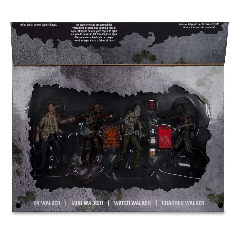 The Walking Dead Action Figures 4-Pack Walkers 13 cm 0787926143393