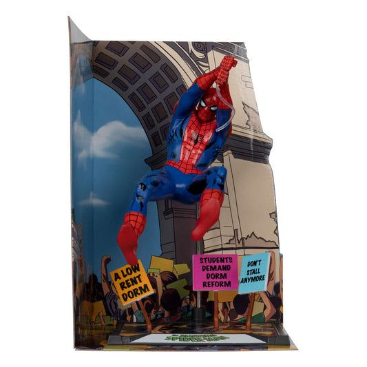 Marvel Collection PVC Statue 1/10 Spider-Man & Scene Gold Label (The Amazing Spider-Man #68) 15 cm 0787926147612