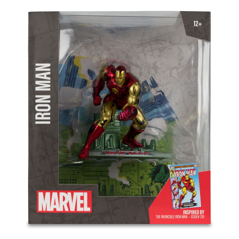 Marvel PVC Statue 1/10 Iron Man (The Invincible Iron Man #126) 11 cm 0787926147674