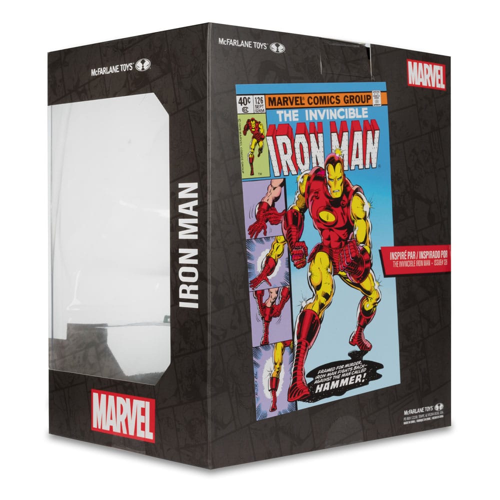 Marvel PVC Statue 1/10 Iron Man (The Invincible Iron Man #126) 11 cm 0787926147674