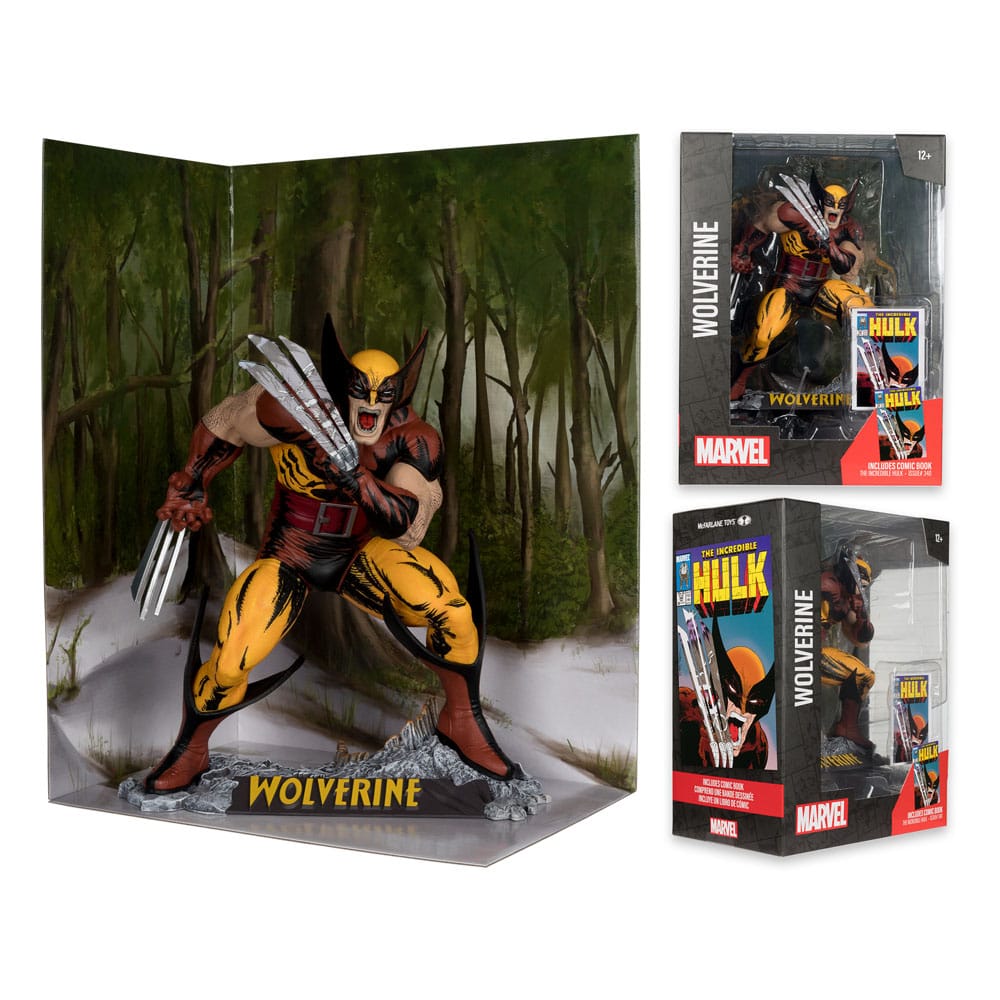 Marvel Collection PVC Statue 1/6 Wolverine (The Incredible Hulk #340) 21 cm 0787926147742