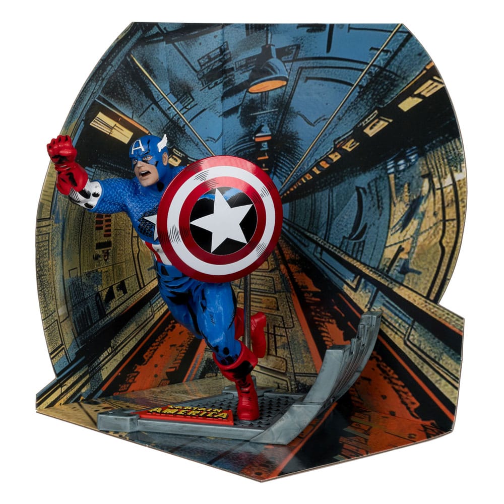 Marvel Collection PVC Statue 1/10 Captain America (Captain America #100) 12 cm 0787926147773