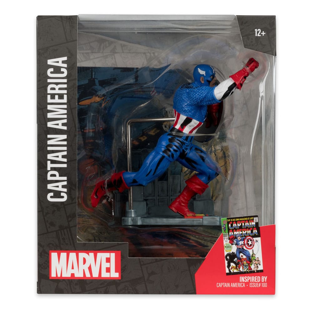 Marvel Collection PVC Statue 1/10 Captain America (Captain America #100) 12 cm 0787926147773