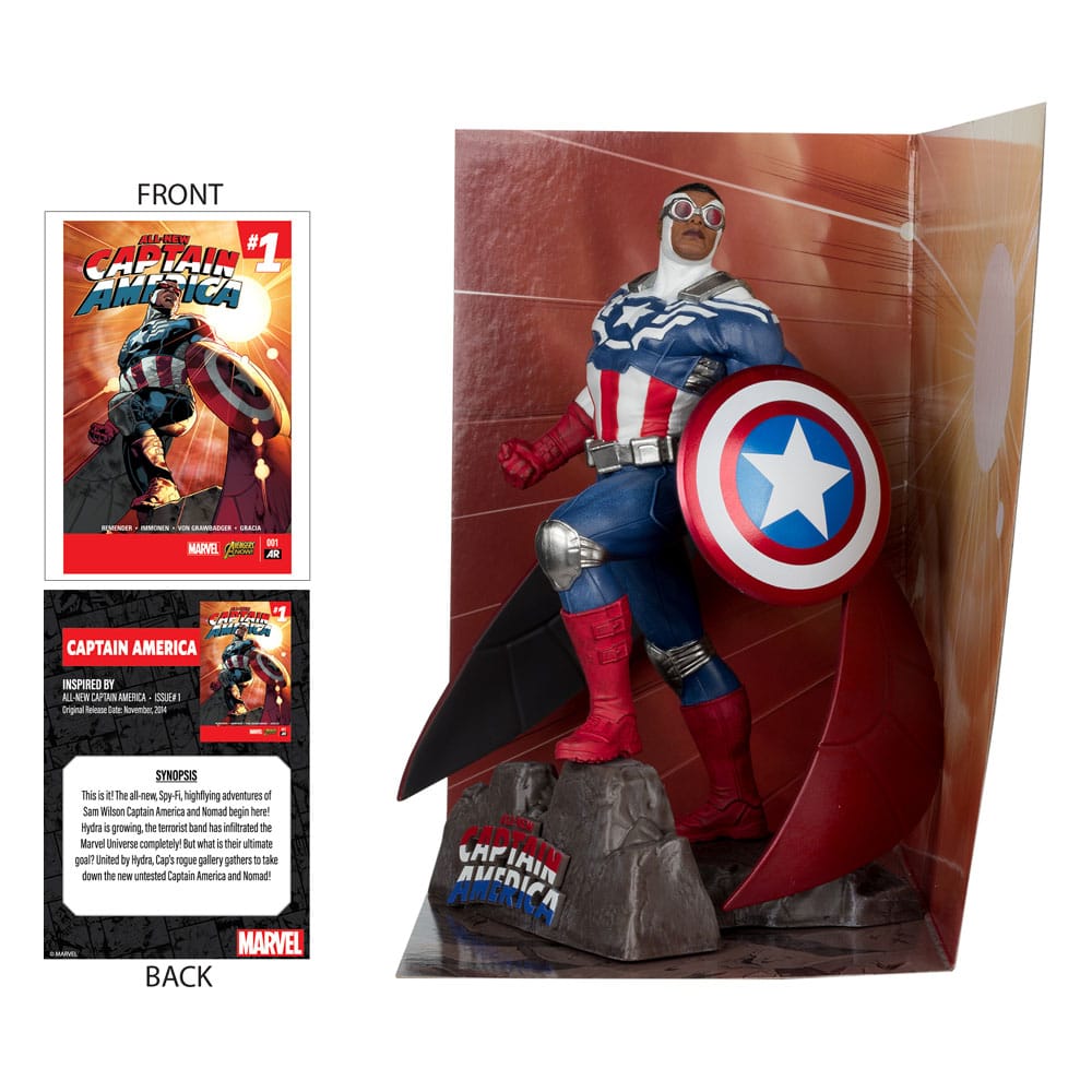 Marvel Collection PVC Statue 1/10 Captain America (All-New Captain America #1) 17 cm 0787926148077