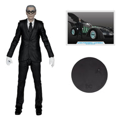 Batman Forever DC Multiverse Action Figure with Vehicle Alfred Pennyworth & Batmobile (Gold Label) 79 cm 0787926150193