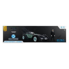 Batman Forever DC Multiverse Action Figure with Vehicle Alfred Pennyworth & Batmobile (Gold Label) 79 cm 0787926150193