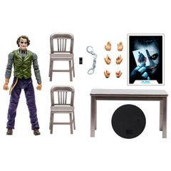 DC Multiverse Action Figure The Joker (Jail Cell Variant) (The Dark Knight) (Gold Label) 18 cm 0787926153996