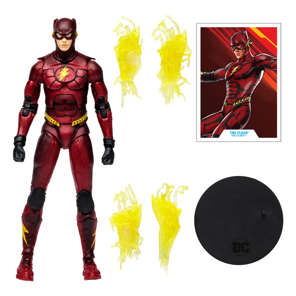 DC The Flash Movie Action Figure The Flash (Batman Costume) 18 cm 3181860634004