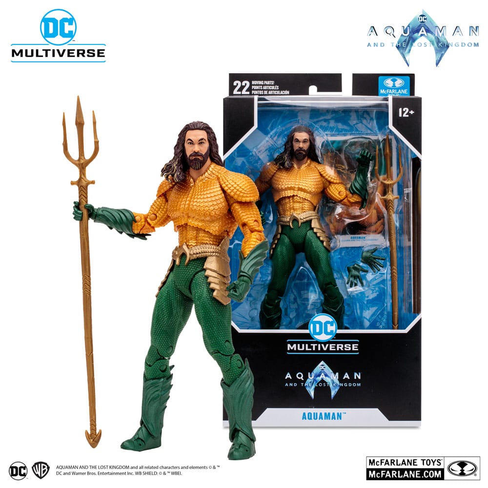 Aquaman and the Lost Kingdom DC Multiverse Action Figure Aquaman 18 cm 0787926155365